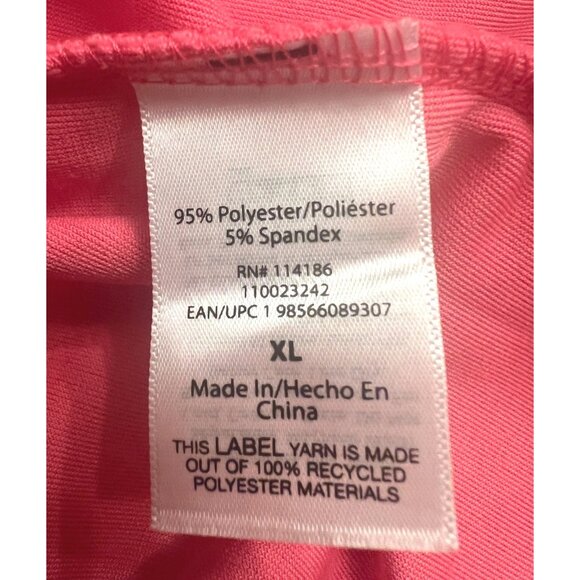 Juicy Couture Pink Party Bling Velour Track Pants With Rhinestone Logo Size XL - Picture 8 of 12